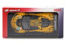 CORVETTE Z06 LMGT3.R 3rd LMGT3 24h LeMans 2025 Van Rompuy / Andrade / Eastwood - Spark Escala 1:43 (s9301)