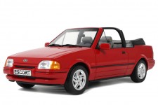 FORD Escort MK4 XR3i Convertible 1986 Flamenco Red - OttoMobile Escala 1:18 (OT1254)