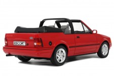 FORD Escort MK4 XR3i Convertible 1986 Flamenco Red - OttoMobile Escala 1:18 (OT1254)