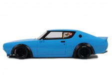 NISSAN Skyline 2000 GT-R (KPGC110) LB-Works 2024 blue - OttoMobile Scale 1:18 (OT1210)