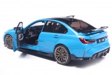 BMW M3 (G80) Performance Parts 2024 Dayton Beach Blue - Solido Escala 1:18 (S1814303)