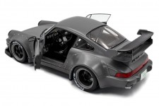 PORSCHE 911 (964) RWB Rauh-Welt Bodykit 2024 Nardo Grey - With Figure - Solido Scale 1:18 (S1807517)