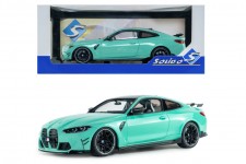 BMW M4 Competition 2024 Mint Green - Solido Scale 1:18 (S1814501)