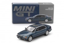 BMW 750IL 1998 Sorrento Blue Metallic - MiniGT Scale 1:64 (MGT00894L)