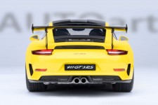 PORSCHE 911 (991 II) GT3 RS Weissach Package 2017 Racing Yellow - AutoArt Scale 1:18 (78178)