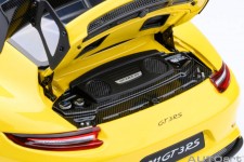 PORSCHE 911 (991 II) GT3 RS Weissach Package 2017 Racing Yellow - AutoArt Scale 1:18 (78178)
