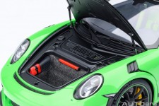 PORSCHE 911 (991 II) GT3 RS Weissach Package 2017 Lizard Green - AutoArt Scale 1:18 (78179)
