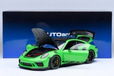 PORSCHE 911 (991 II) GT3 RS Weissach Package 2017 Lizard Green - AutoArt Scale 1:18 (78179)