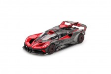 BUGATTI Bolide 2026 Red/Carbon - MiniGT Scale 1:64 (MGT01105L)