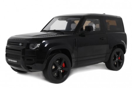 LAND ROVER Defender 90 P400 2021 Black - GT Spirit Scale 1:18 (GT992)