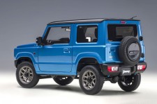 SUZUKI Jimny (JB64) RHD 2018 Blue Metallic - AutoArt Escala 1:18 (78502)