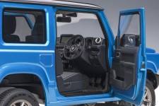 SUZUKI Jimny (JB64) RHD 2018 Blue Metallic - AutoArt Scale 1:18 (78502)