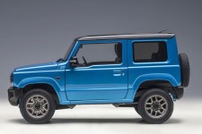 SUZUKI Jimny (JB64) RHD 2018 Blue Metallic - AutoArt Scale 1:18 (78502)