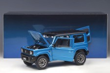 SUZUKI Jimny (JB64) RHD 2018 Blue Metallic - AutoArt Escala 1:18 (78502)