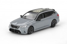 BMW M5 Touring Brooklyn Grey Metallic - MiniGT Scale 1:18 (MGT01096)