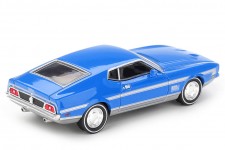 FORD MUSTANG Mach I Grabber Blue - MiniGT Escala 1:64 (MGT01138L)