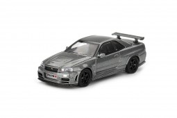 NISSAN Skyline GT-R Nismo BNR34 CRS Version Dark Metal Grey - MiniGT Scale 1:64 (MGT01138L)