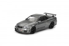 NISSAN Skyline GT-R Nismo BNR34 CRS Version Dark Metal Grey - MiniGT Scale 1:64 (MGT01138L)