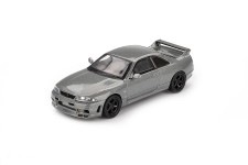 NISSAN GT-R (R33) Nismo BCNR33 CRS 1993 Dark Metal Grey - MiniGT Scale 1:64 (MGt01128R) 