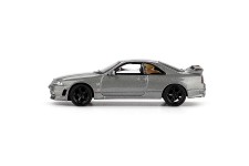 NISSAN GT-R (R33) Nismo BCNR33 CRS 1993 Dark Metal Grey - MiniGT Escala 1:64 (MGt01128R) 