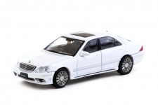 MERCEDES-Benz S-Class Wald White - Tarmac Works Escala 1:64 (T64G-072-WH)