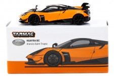 PAGANI Huayra BC Arancio Saint Tropez - Tarmac Works Scale 1:64 (T64G-TL014-OR)