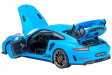 PORSCHE 911 (991.2) GT3 RS 2017 Rivera Blue - AutoArt Escala 1:18 (78182)
