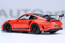 PORSCHE 911 (991.2) GT3 RS Weissach Package 2017 Lava Orange - AutoArt Escala 1:18 (78177)
