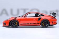 PORSCHE 911 (991.2) GT3 RS Weissach Package 2017 Lava Orange - AutoArt Escala 1:18 (78177)