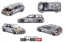 HONDA Civic (EF) Kaido Manga V1 - Kaido House Escala 1:64 (KHMG260)