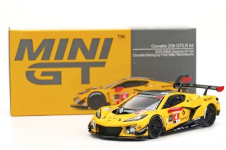 Chevrolet CORVETTE Z06 GT3.R 24h Daytona 2025 - MiniGT Escala 1:64 (MGT01197L)