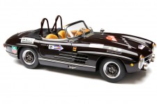 MERCEDES-Benz 300 SL Roadster (W198 II) 1957-1963 Rally Version Brown - CMC Scale 1:18 (M-295)