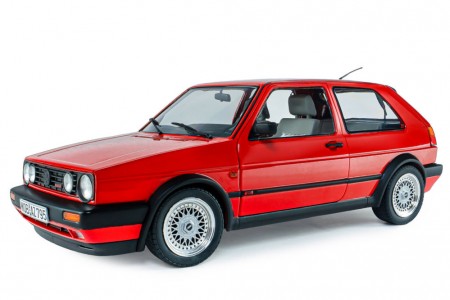 VOLKSWAGEN Golf II GTI G60 1989 Mars Red - Solido Escala 1:18 (S1812701)