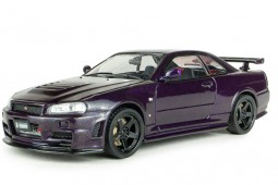 NISSAN Skyline GT-R (BNR34) Nismo Parts 2005 Purple - Soildo Escala 1:43 (S4318201)