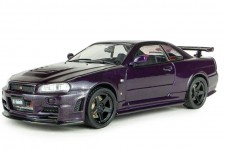 NISSAN Skyline GT-R (BNR34) Nismo Parts 2005 Purple - Soildo Scale 1:43 (S4318201)