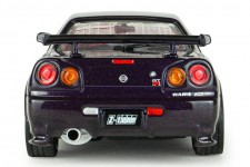 NISSAN Skyline GT-R (BNR34) Nismo Parts 2005 Purple - Soildo Scale 1:43 (S4318201)