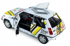 RENAULT 5 GT Turbo Rally Monte Carlo 1989 Oreille / Thimonier - Solido Escala 1:18 (S1810006)