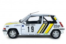 RENAULT 5 GT Turbo Rally Monte Carlo 1989 Oreille / Thimonier - Solido Scale 1:18 (S1810006)
