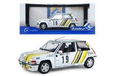 RENAULT 5 GT Turbo Rally Monte Carlo 1989 Oreille / Thimonier - Solido Scale 1:18 (S1810006)