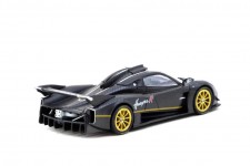 PAGANI Huayra R Matt Black Carbon Fiber - Tarmac Works Scale 1:64 (T64G-TL035-MBCF) 