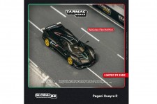 PAGANI Huayra R Matt Black Carbon Fiber - Tarmac Works Scale 1:64 (T64G-TL035-MBCF) 