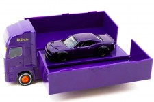 DODGE Challenger SRT Hellcat With Truck Special Edition - Tarmac Works Scale 1:64 (T64G-TL039-PU)