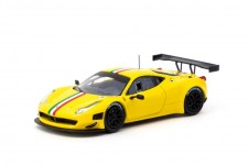 FERRARI 458 Italia GT3 Yellow - Tarmac Works Scale 1:64 (T64R-073-YL)