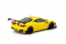 FERRARI 458 Italia GT3 Yellow - Tarmac Works Escala 1:64 (T64R-073-YL)