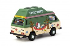 VOLKSWAGEN T3 Van Hello Kitty Camping - Tarmac Works Escala 1:64 (T64S-001-HK)