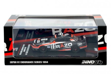 NISSAN Skyline GT-R R33 N1 Super Endurance Ganador Sendan Highland 1995 - Inno64 Escala 1:64 (IN64-R33R-RAZO)