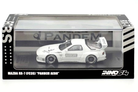 MAZDA RX7 (FC3S) Pandem Aero Widebody Kit - Inno64 Escala 1:64 (IN64-RX7FCP-WHI1)