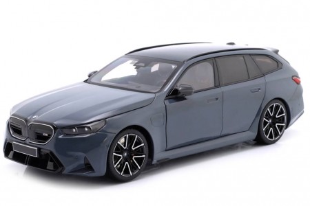 BMW M5 Touring (G99) 2024 Grey Metallic - Minichamps Escala 1:18 (110023901)