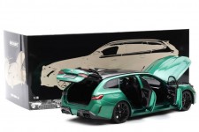 BMW M5 Touring (G99) 2024 Green Metallic - Minichamps Scale 1:18 (110023802)