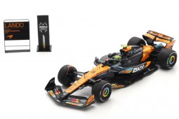 McLaren MCL39 Campeon Del Mundo 3rd GP Abu Dhabi 2025 Lando Norris - Spark Escala 1:43 (s9678)